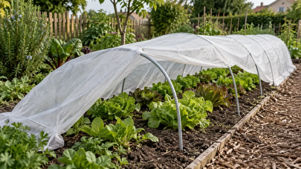 Arceaux pour tunnel de jardin : dimensions, couverture et ventilation
