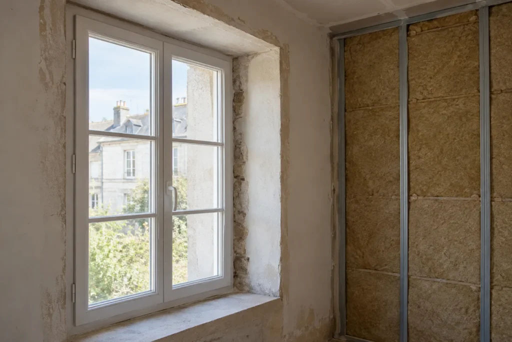 Tapée d’isolation : comprendre la cote avant de commander sa fenêtre
